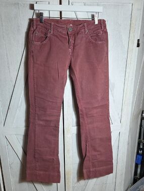 Pinko Rose Pink Low Rise Bootcut Jeans Size 32